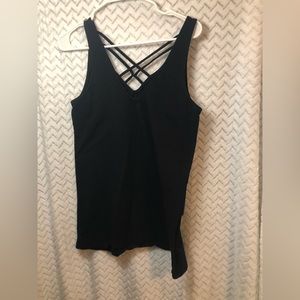 Torrid Black Knit Tank Top Size 1.